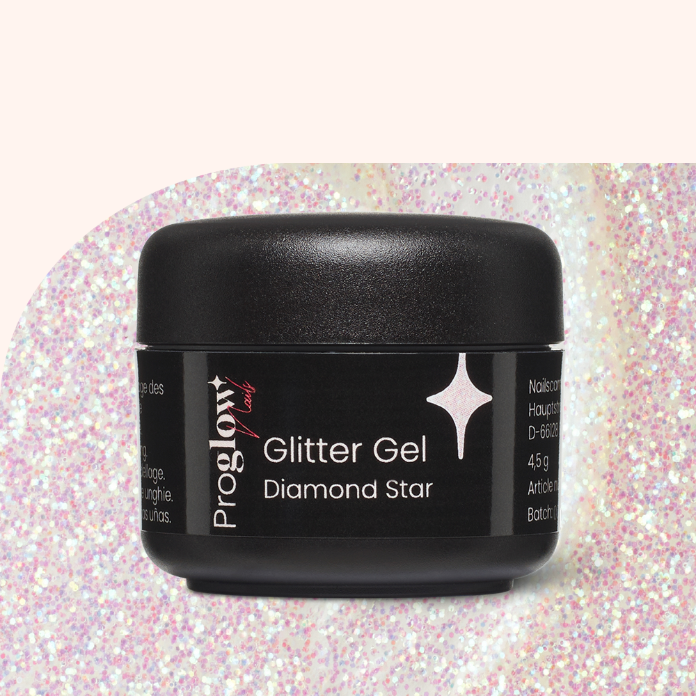 Glitter Gel Diamond Star