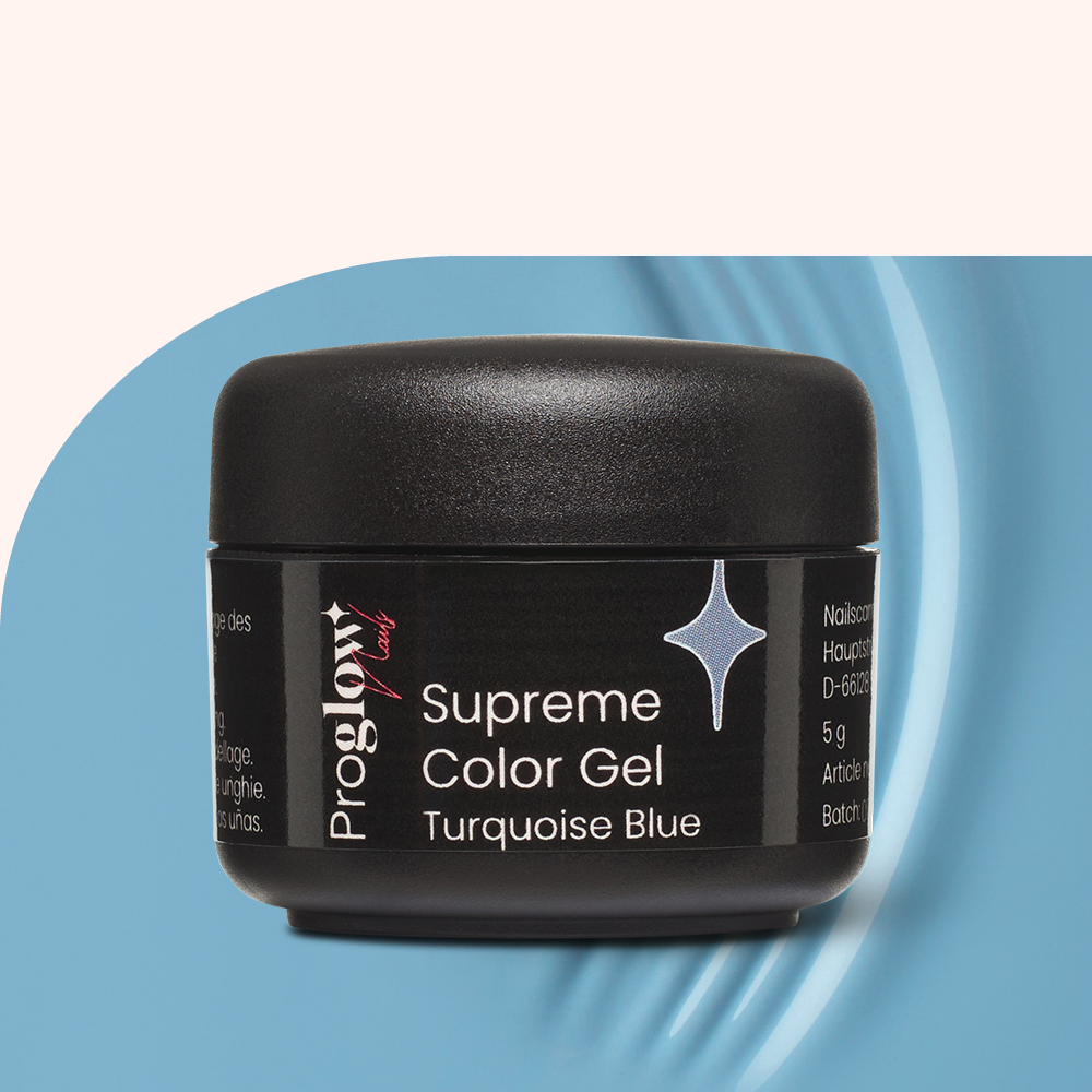 Supreme Color Gel Turquoise Blue