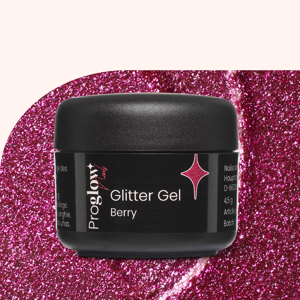 Glam Glitter Gel Berry