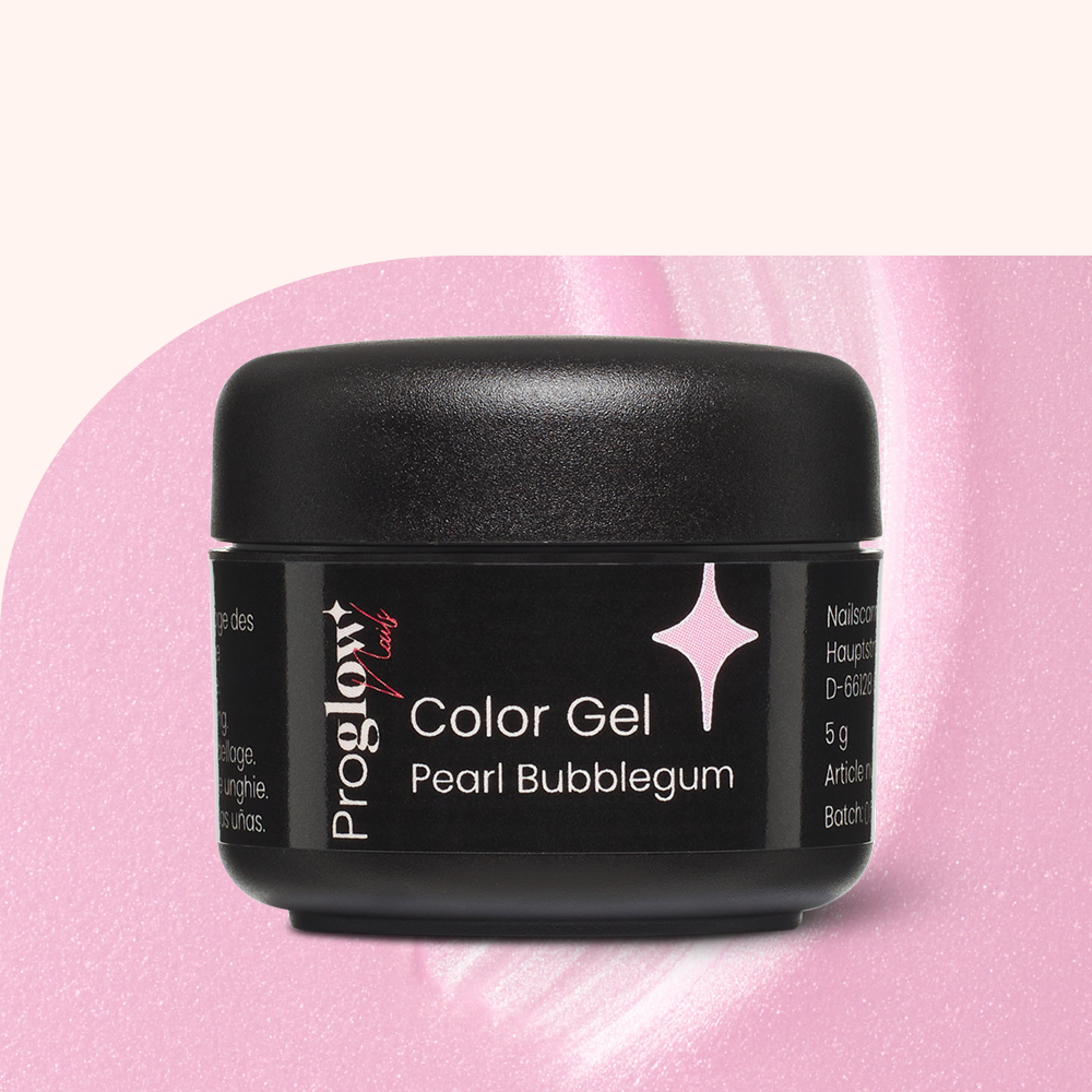 Color Gel Pearl Bubblegum