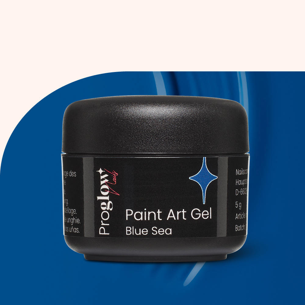 Paint Art Gel Blue Sea