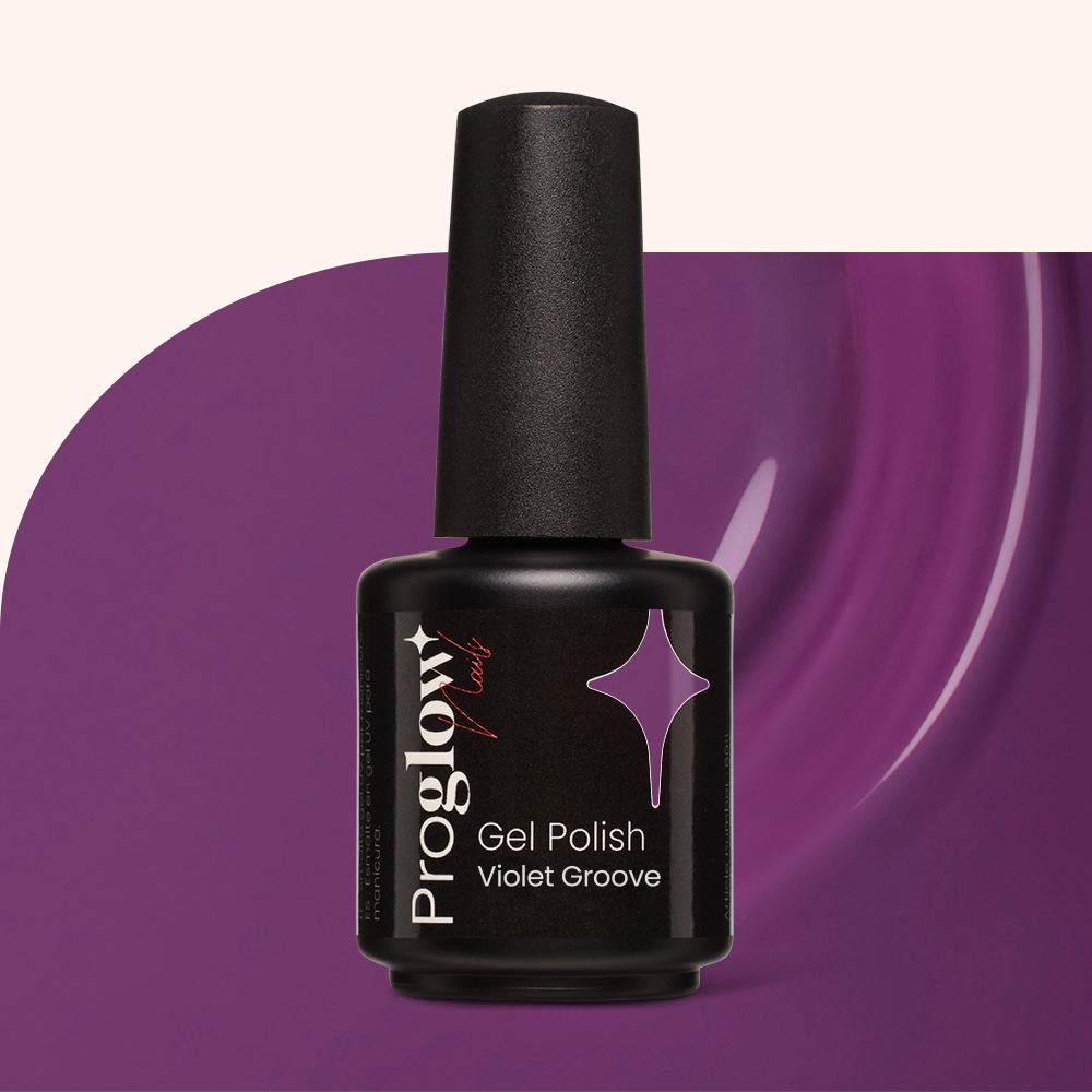 4368 Gel Polish Violet Groove 1