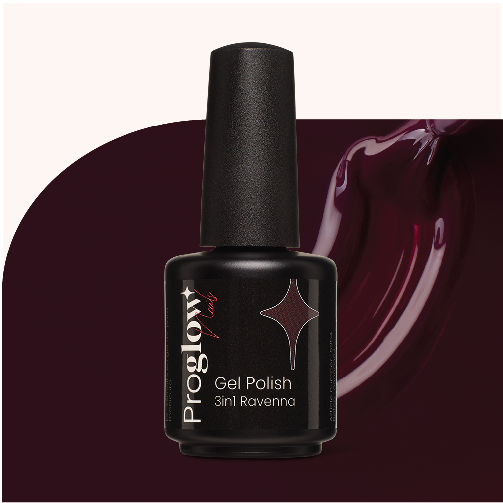 5354 Gel Polish Gummy One-Step 3in1 Ravenna 1