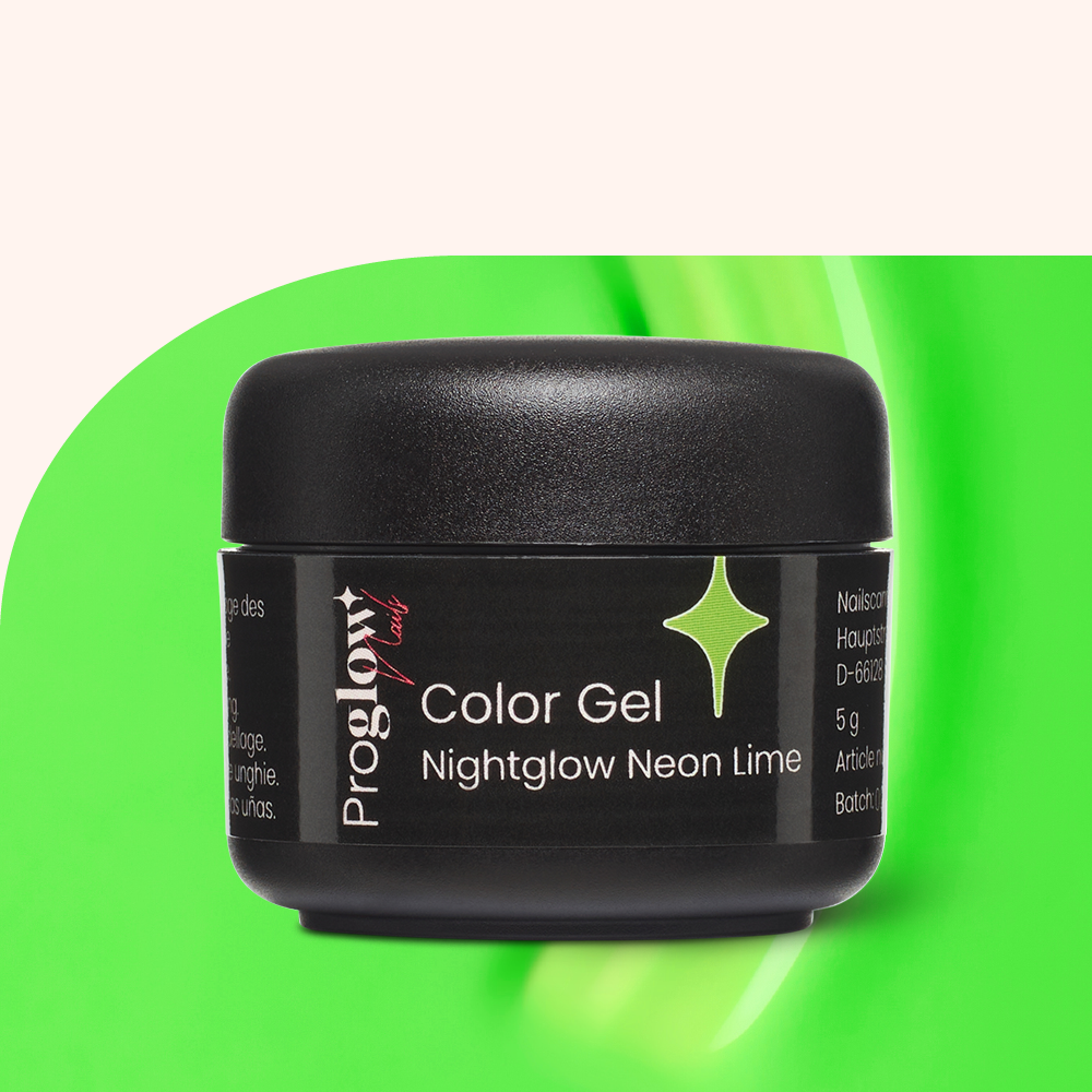 Color Gel Nightglow Neon Lime