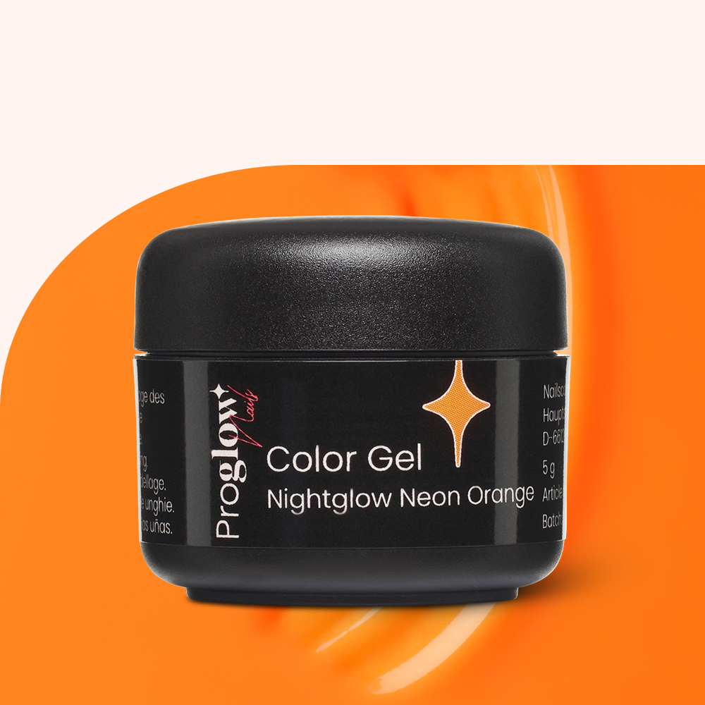 Color Gel Nightglow Neon Orange