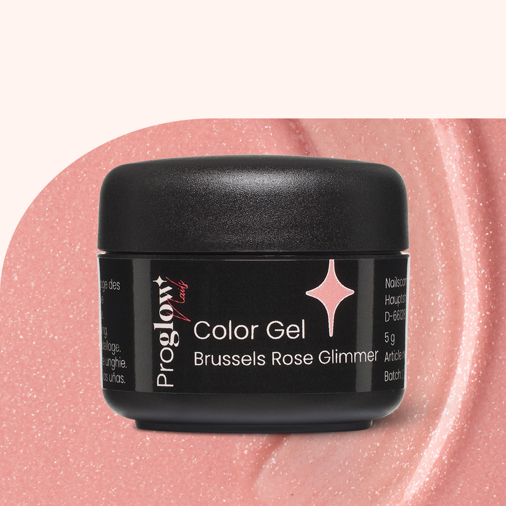 Color Gel Brussels Rose Glimmer