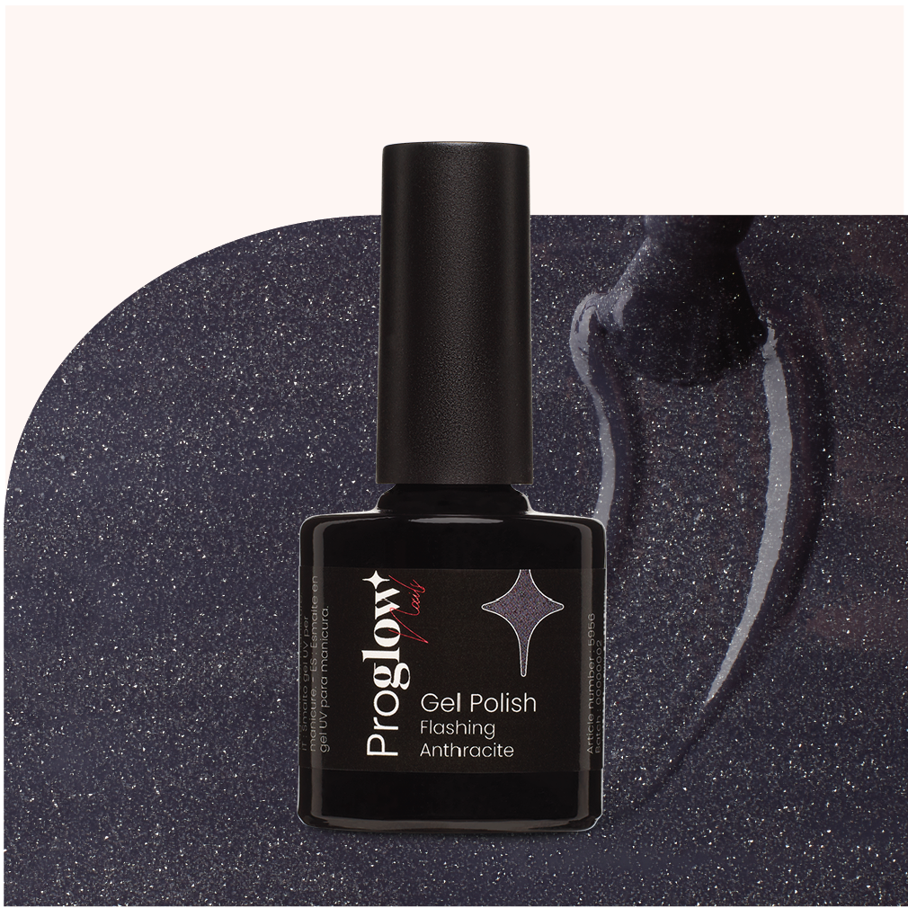 Gel Polish Flashing Anthracite