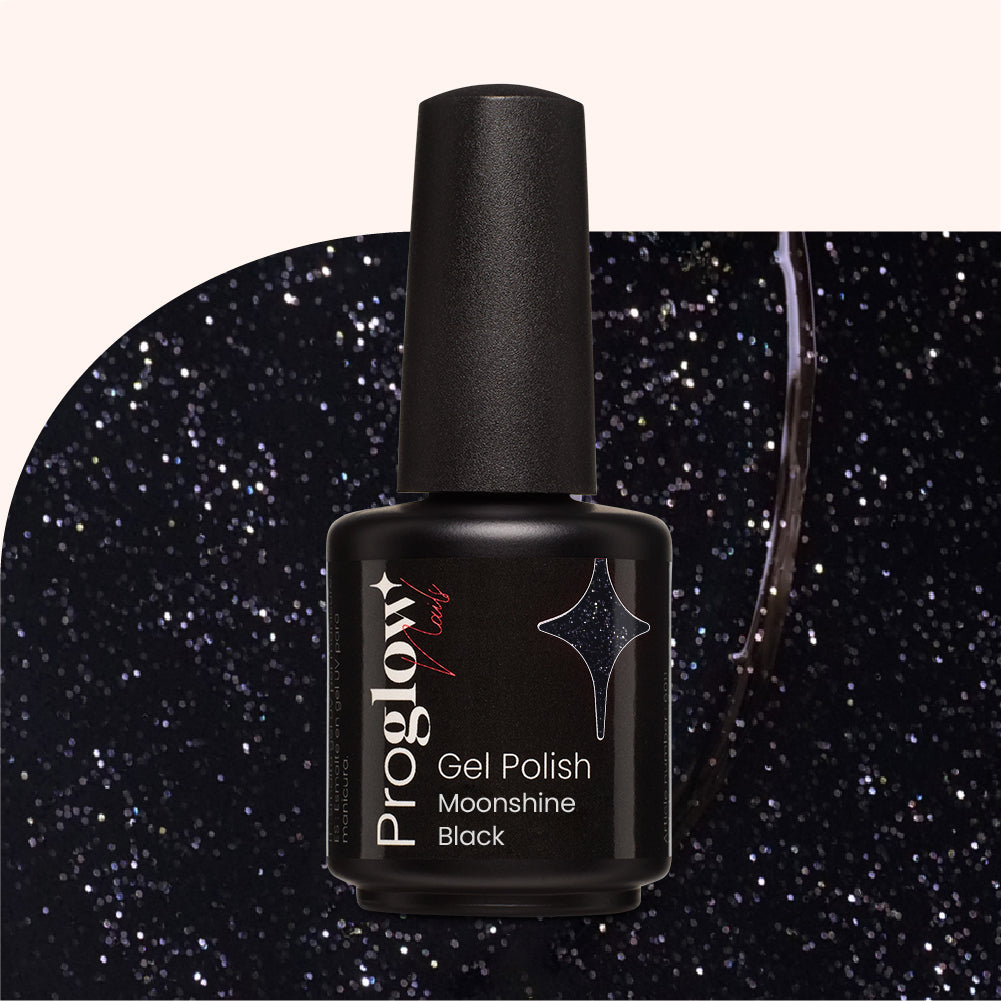 Gel Polish Moonshine Black