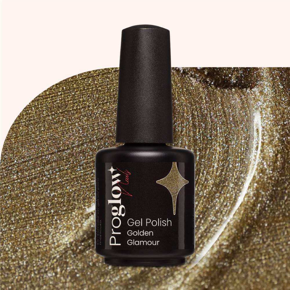 Gel Polish Golden Glamour