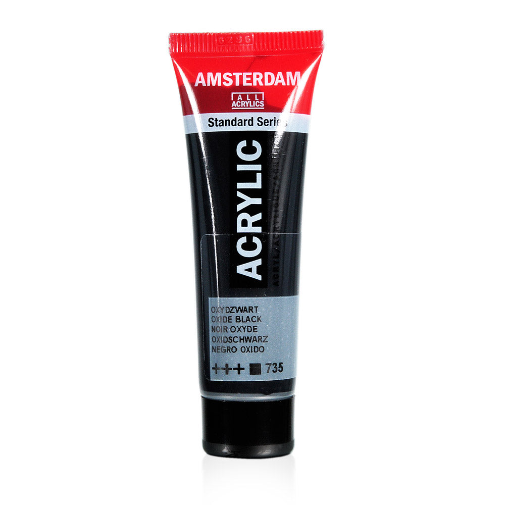 Acrylfarbe 20ml schwarz