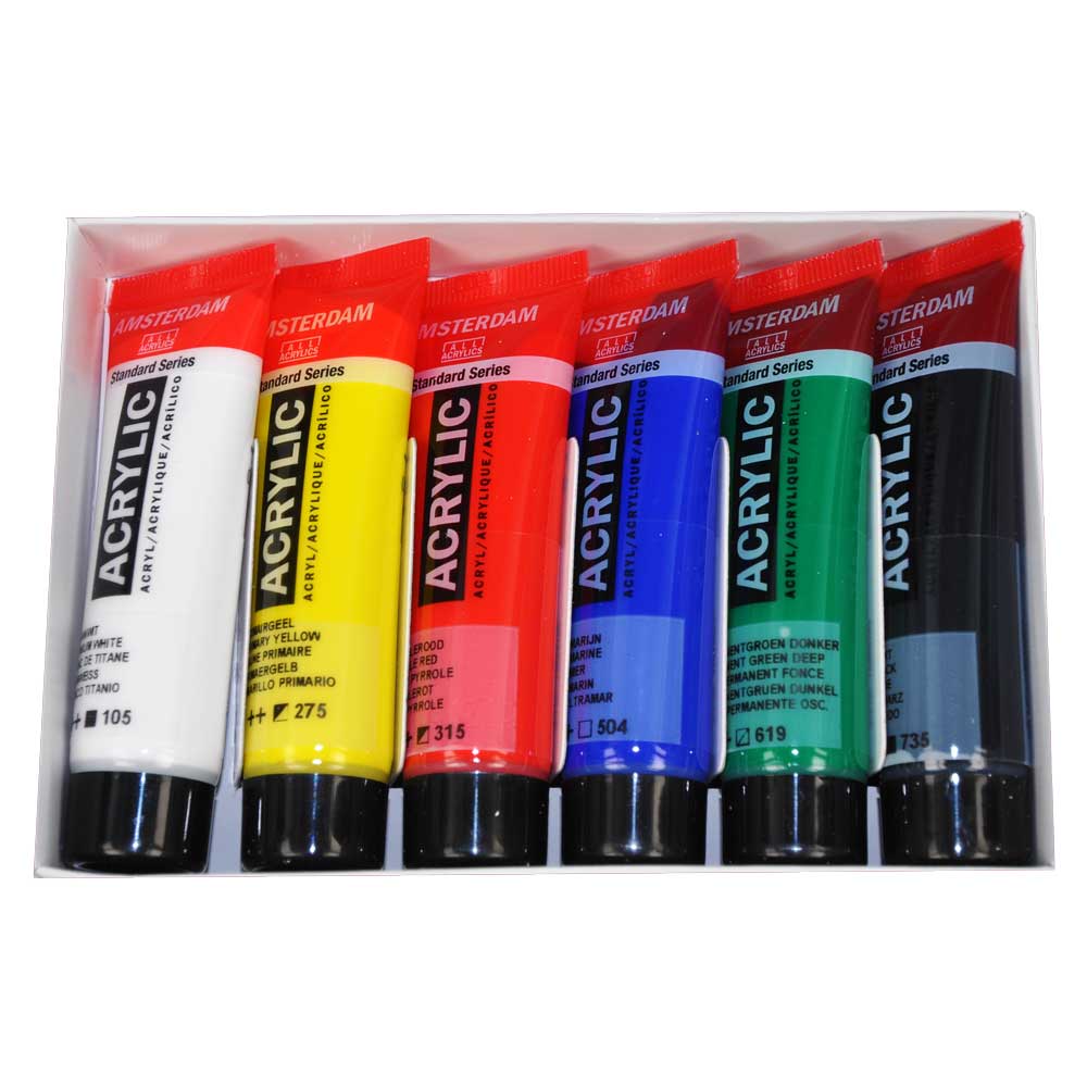 Acrylfarbe Kit 6 X 20ml