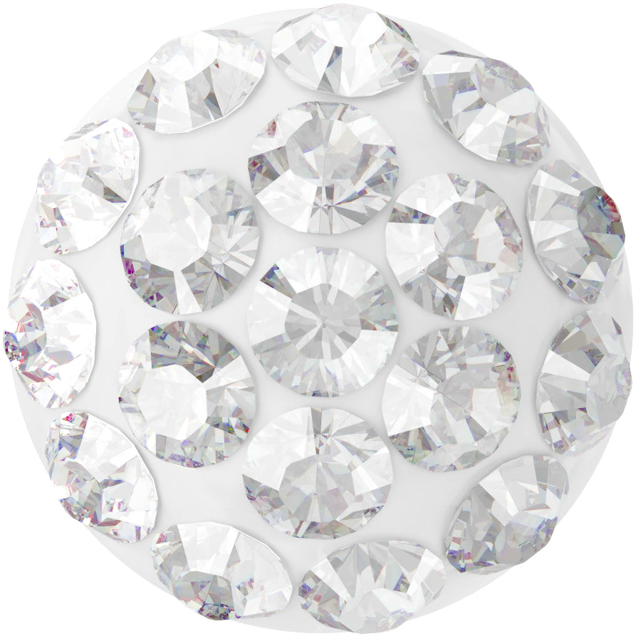 Swarovski Kristalle Multi-Stone Deluxe Clear 6,0 mm (2 Stück)