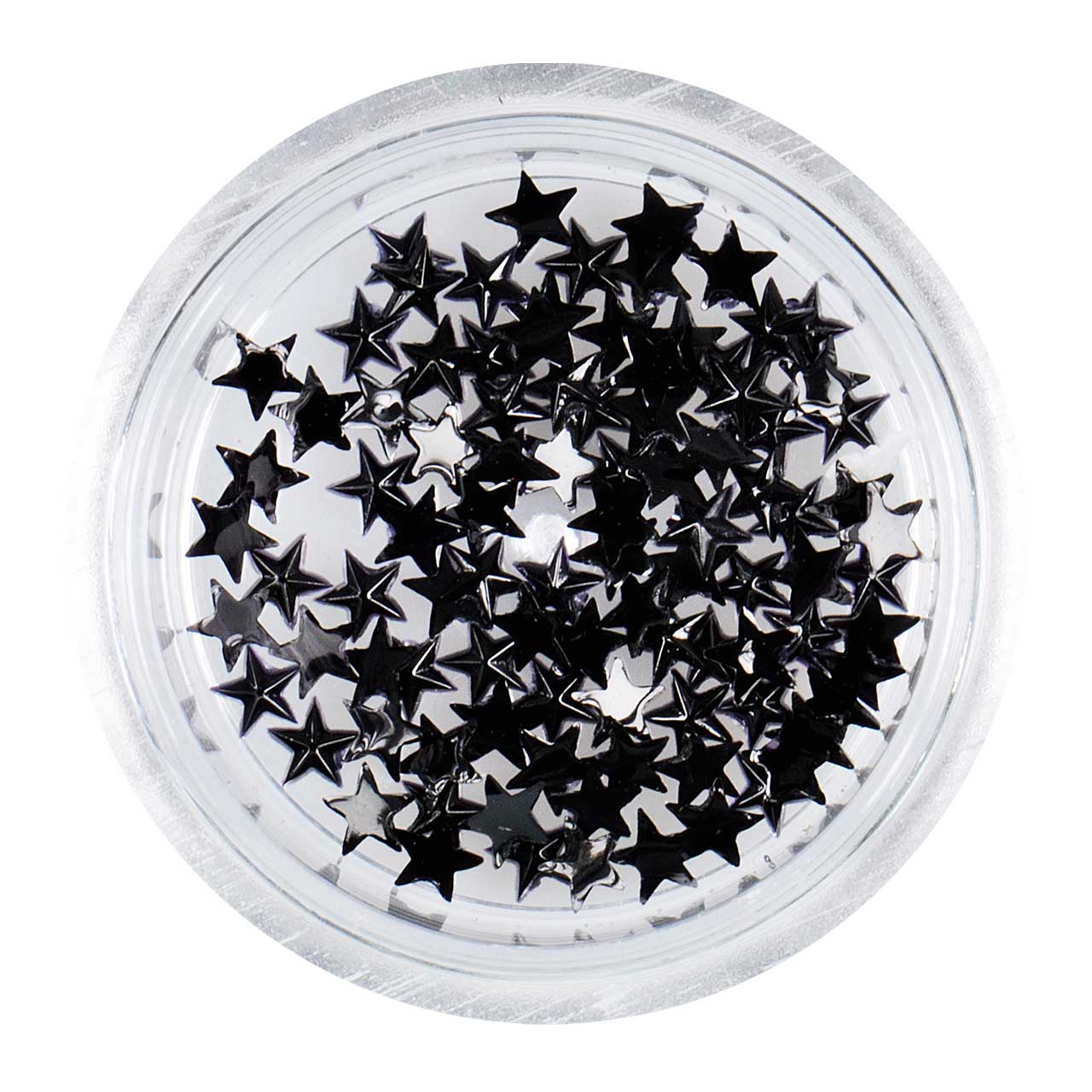 Strasssteine Star / Black