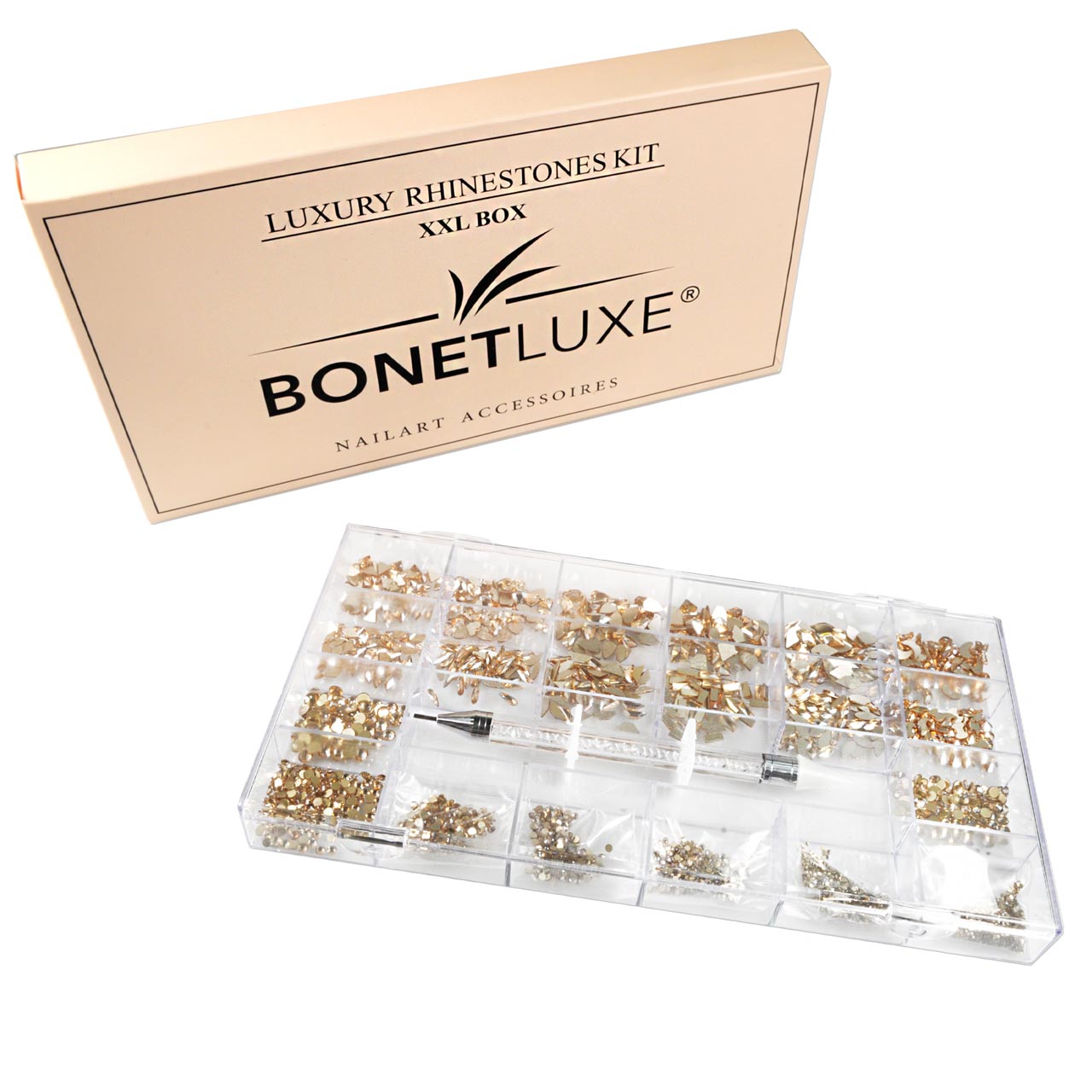 Luxury Rhinestone Kit XXL Champagne