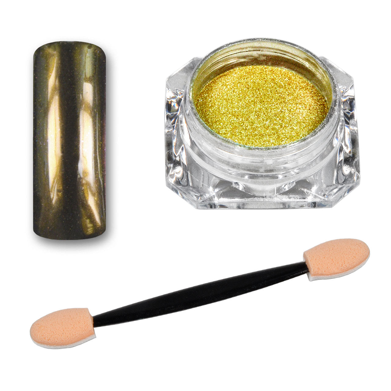 Mirror Chrome Puder Golden Sand