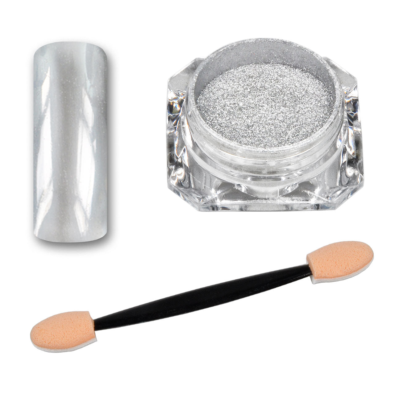 Mirror Chrome Puder Silver