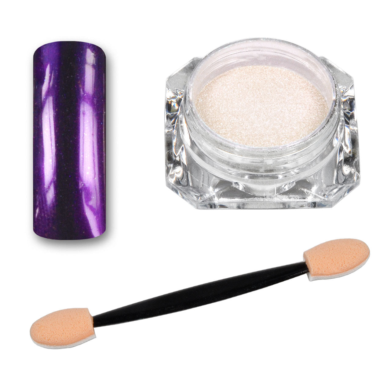 Mirror Chrome Puder Purple Reflection