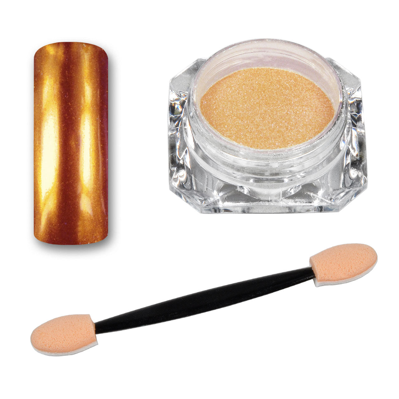 Mirror Chrome Puder Copper Reflection