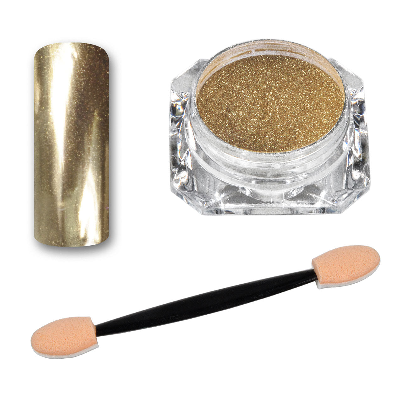 Mirror Chrome Puder Gold