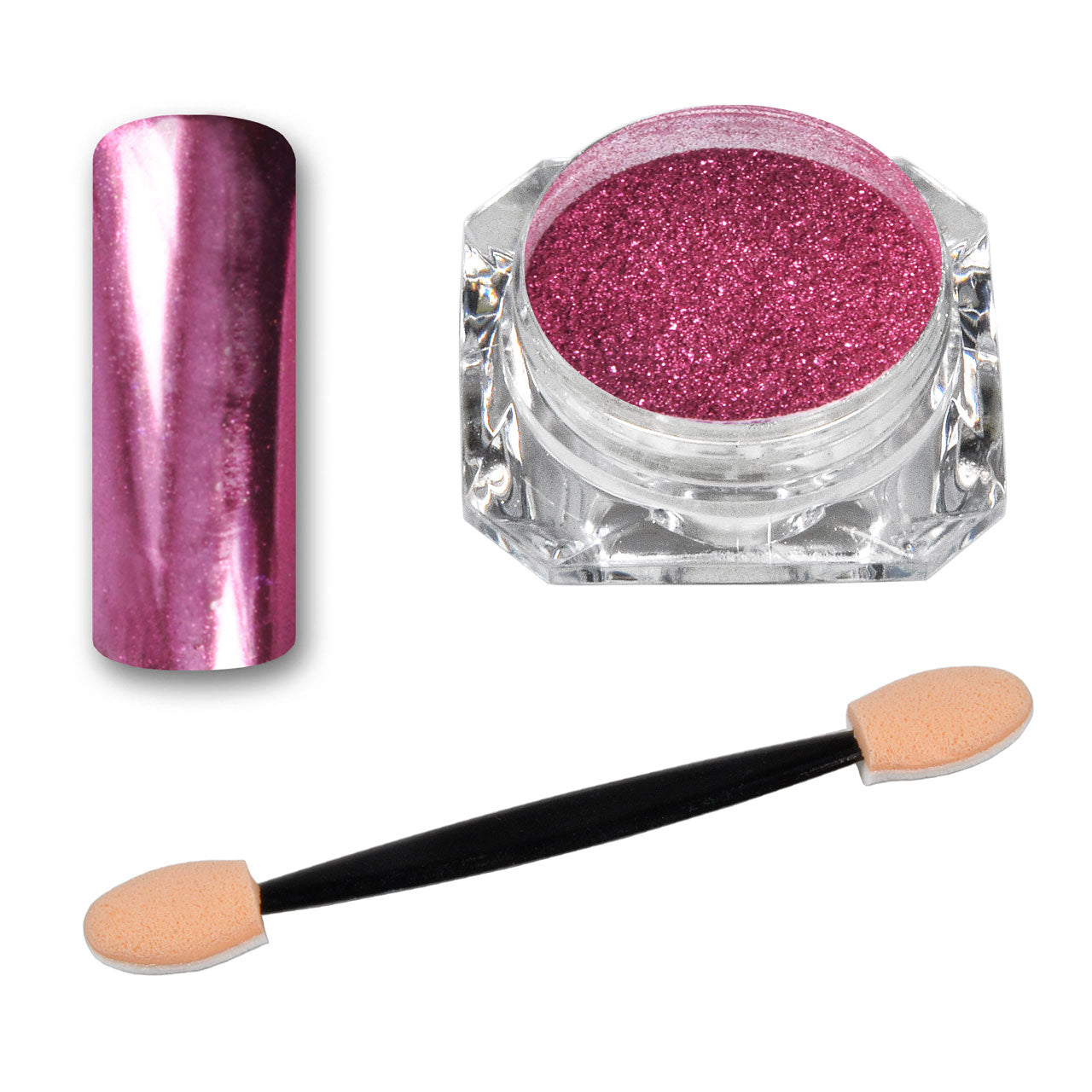 Mirror Chrome Puder Fuchsia Reflection