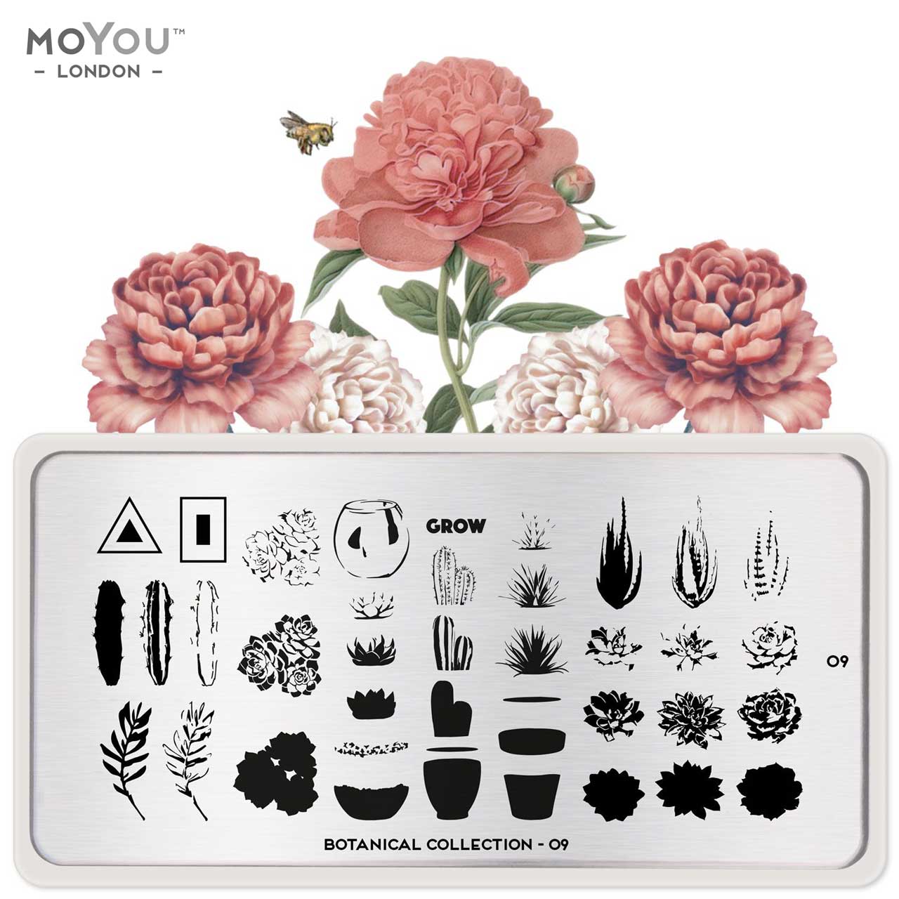 MoYou Stamping Botanical 09