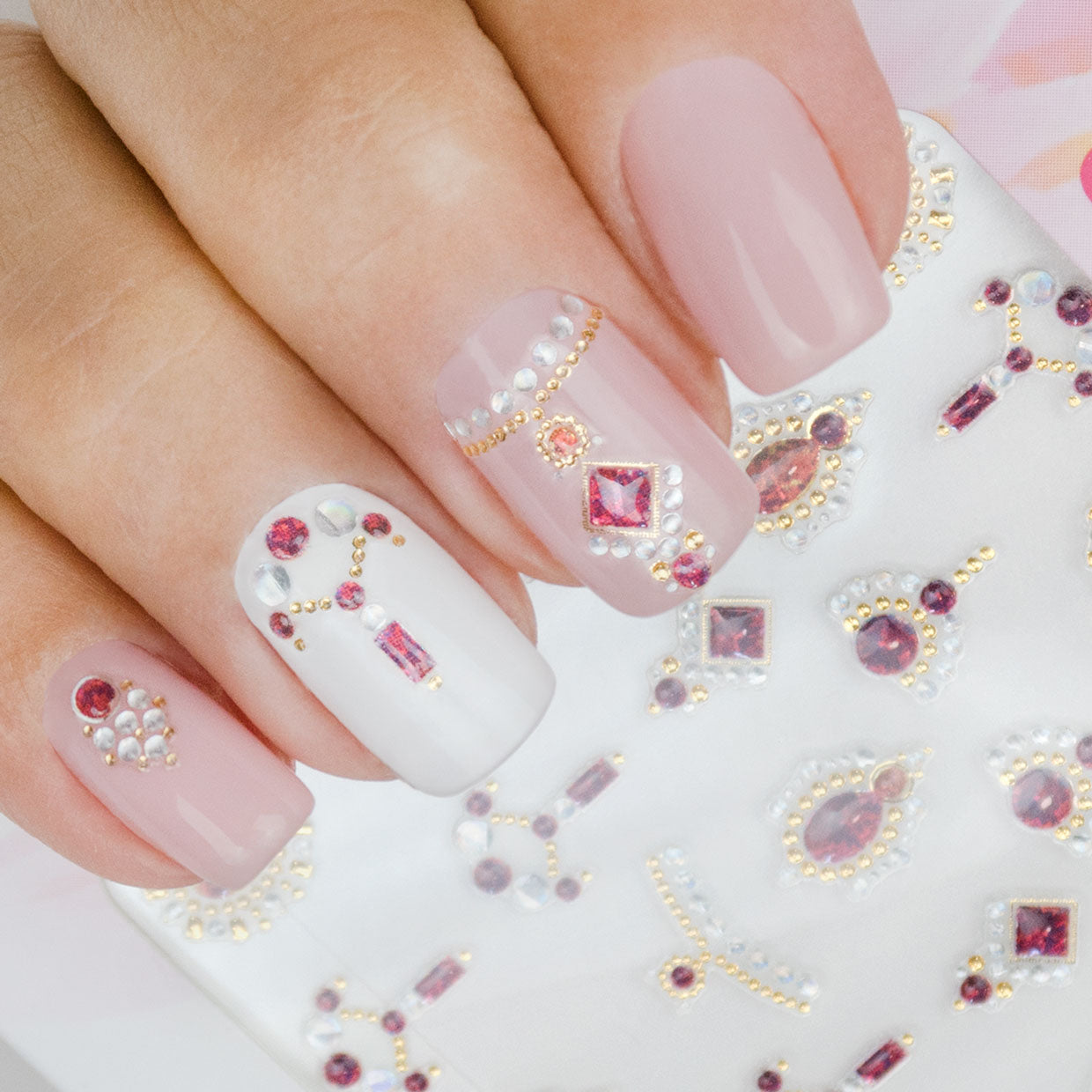 Deluxe Nail Art Sticker 19 - Wannabe Grace B