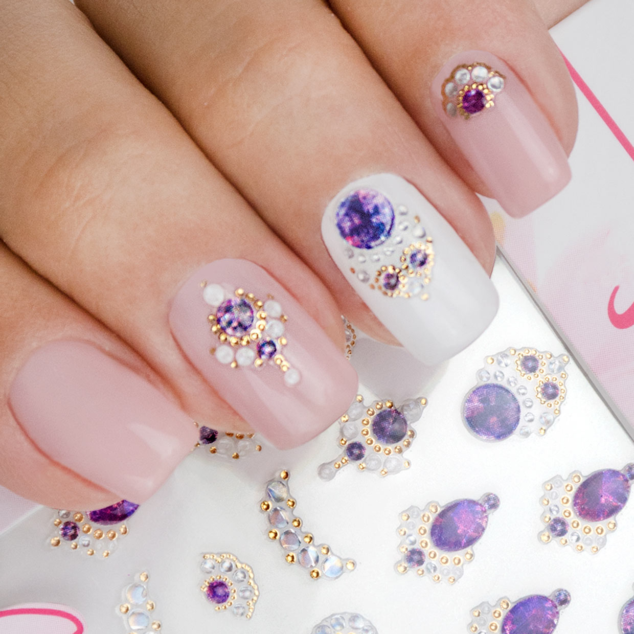 Deluxe Nail Art Sticker 20 - Wannabe Grace C