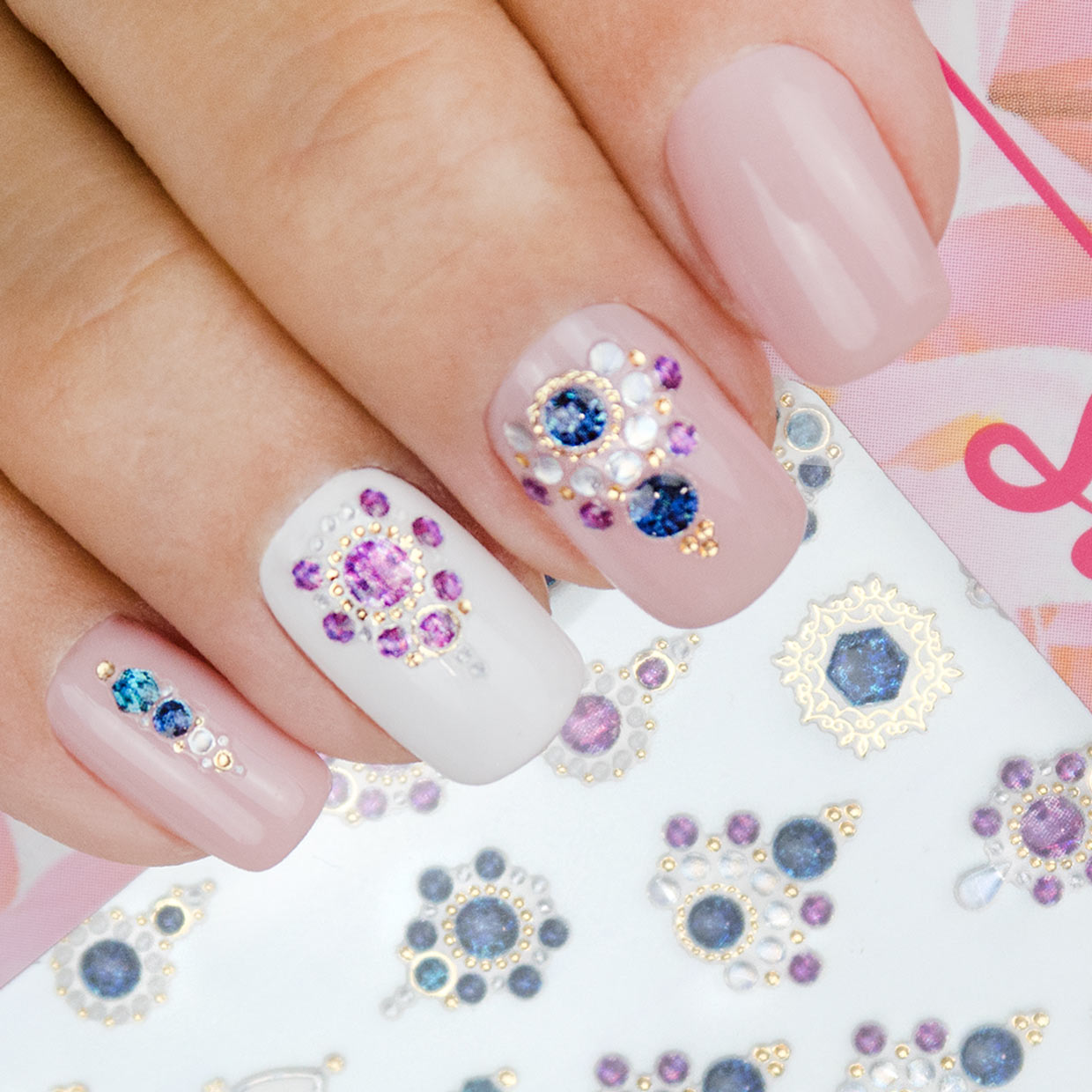 Deluxe Nail Art Sticker 23 - Wannabe Grace F