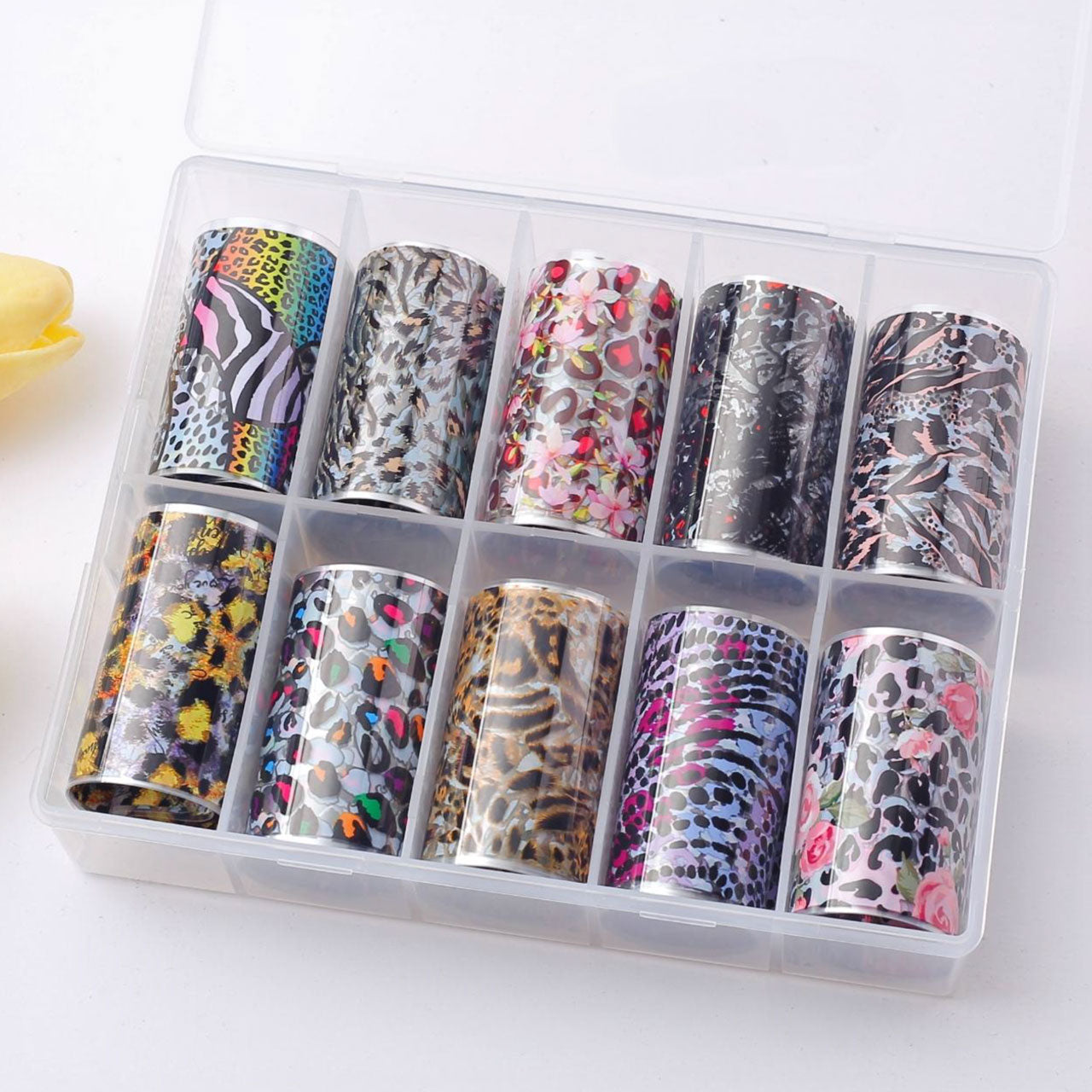 Nail Art Transfer Foil Set Safari & Jungle