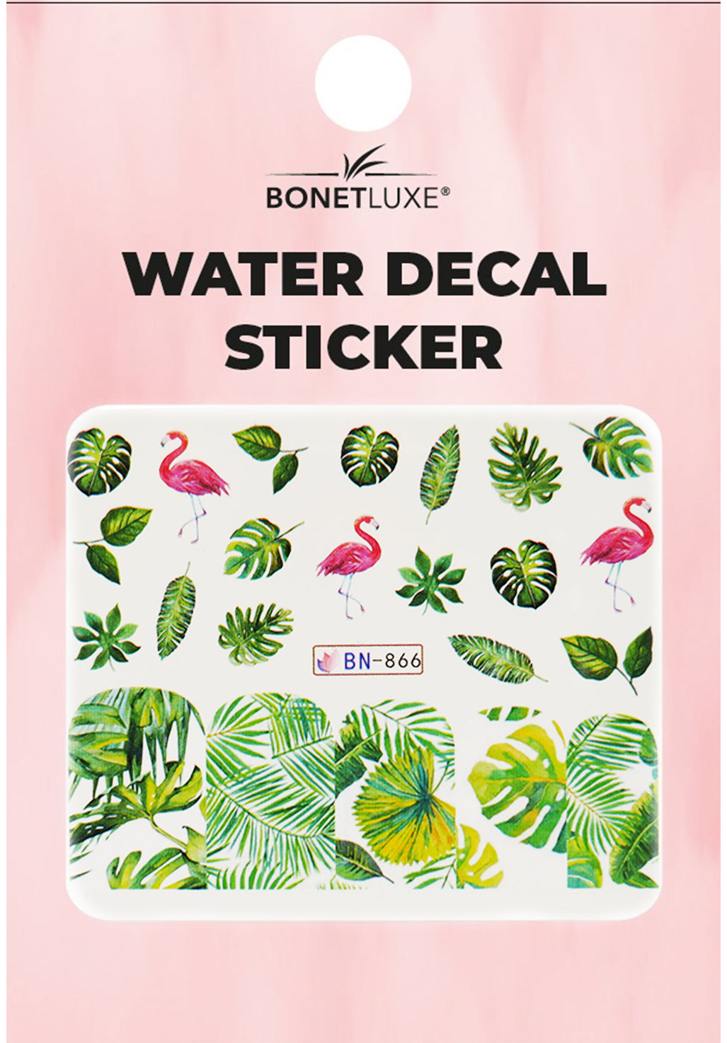 Water Decal Flamingo 1