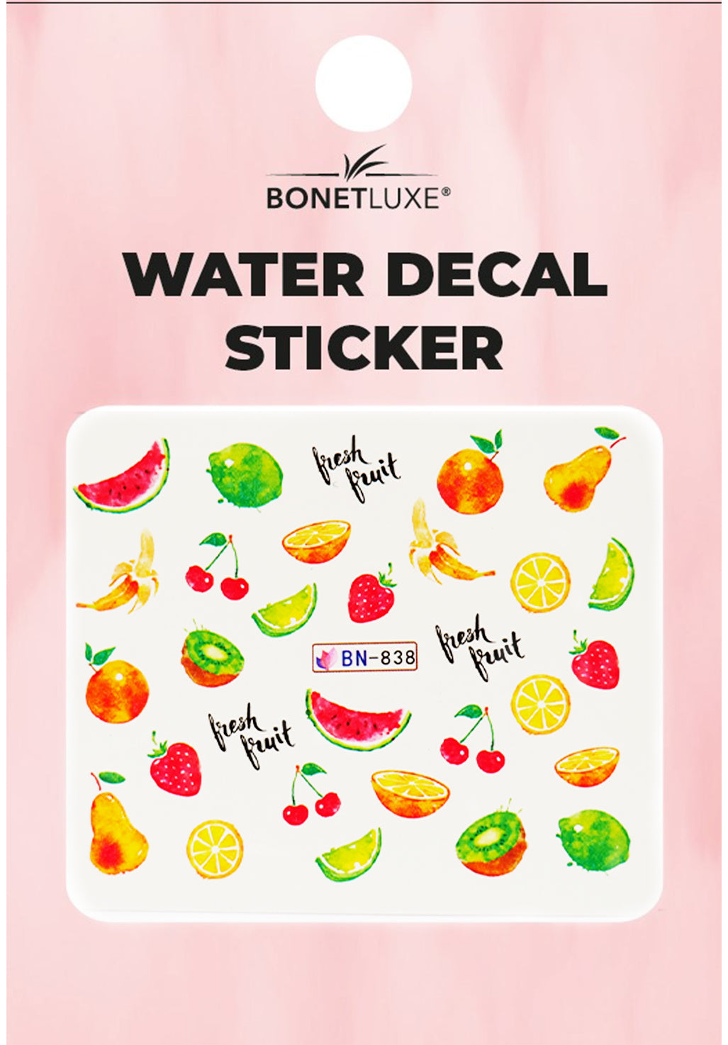 Water Decal Fresh Fruit