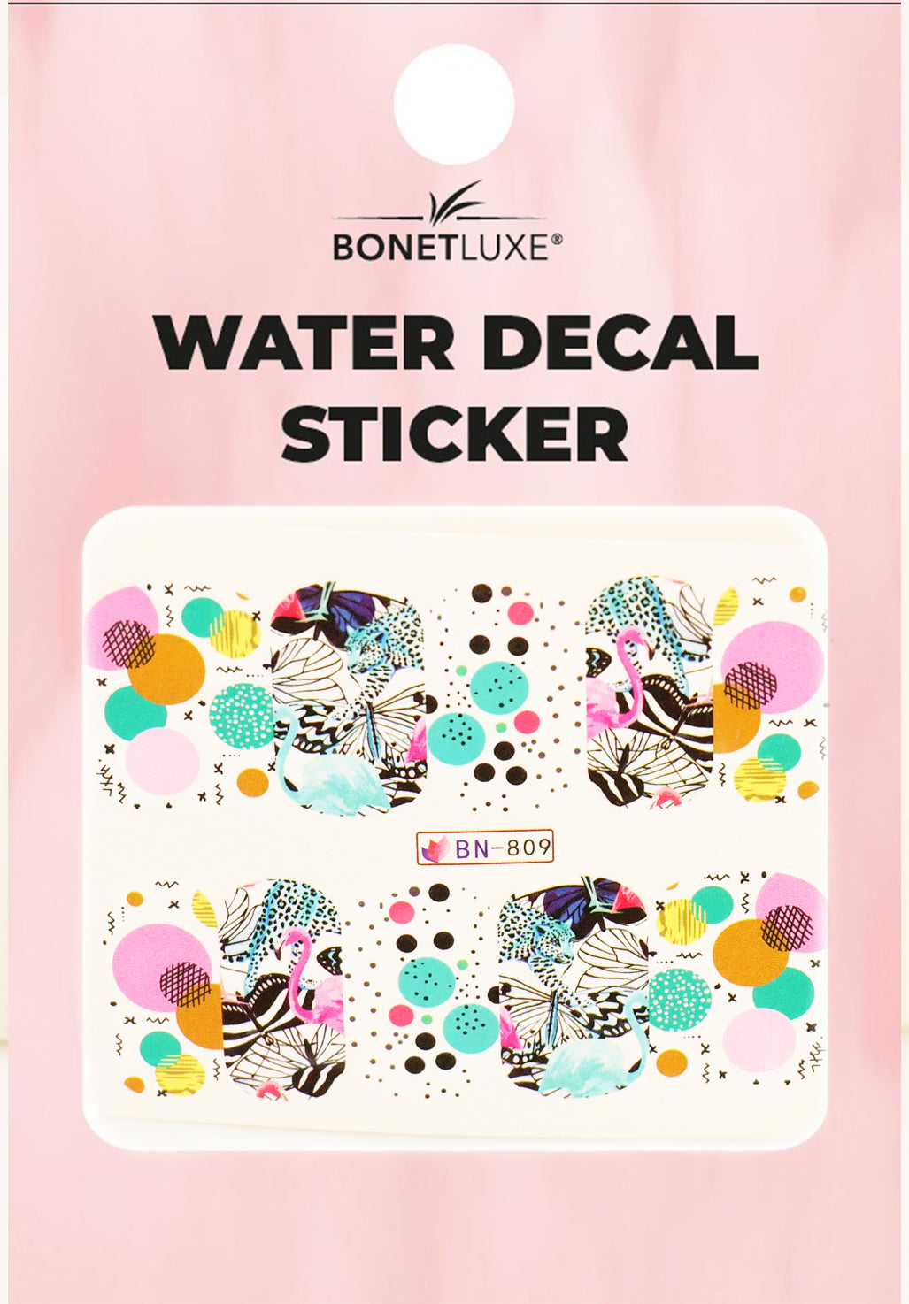 Water Decal Flamingo 2